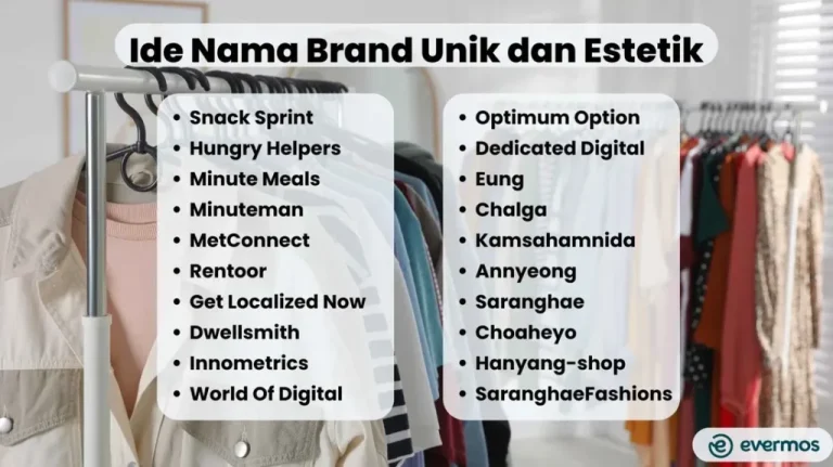 Tips Memilih Nama Brand Yang Unik Dan Mudah Dieja Fondasi Keberhasilan Bisnis Anda