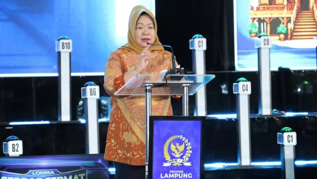 Membentuk Arsitek Bangsa Seleksi Lcc Empat Pilar Mpr Ri Di Lampung Tekankan Persatuan Menuju Indonesia Emas 2045