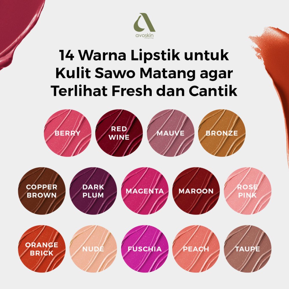 Bagaimana Cara Memilih Warna Lipstik Untuk Kulit Sawo Matang