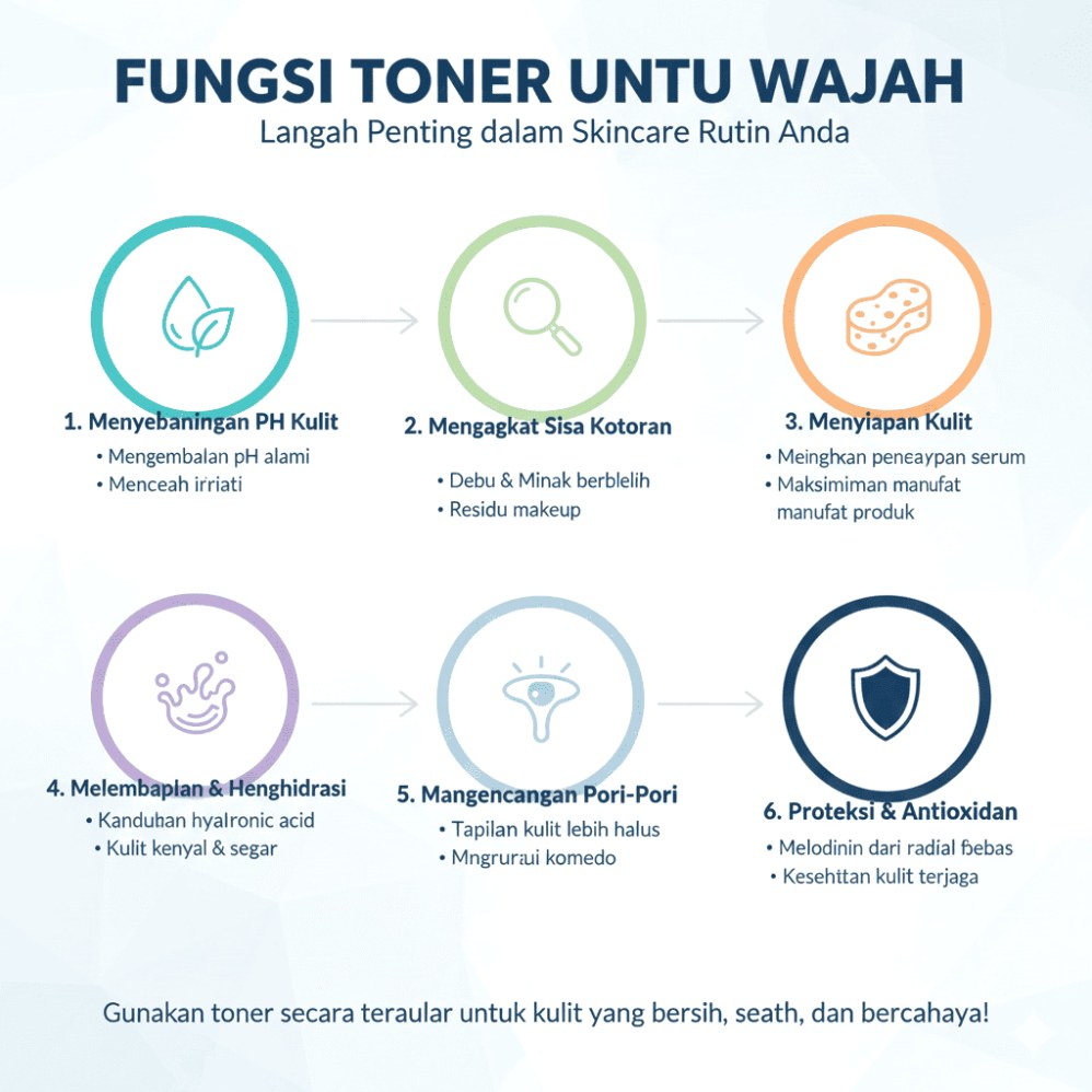 Rahasia Kulit Sehat Apa Manfaat Toner Dalam Rutinitas Skincare Harian Anda